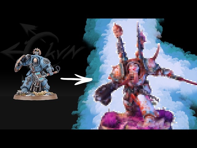 Warhammer?... THIS IS HOW a Chaos Terminator should look like! (Again had to KITBASH it myself)