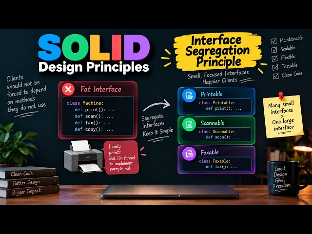 Interface Segregation Principle | SOLID Design Principles