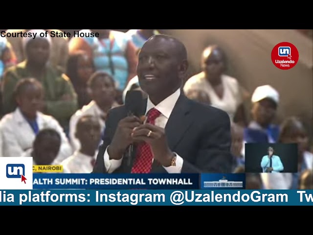 "Hio ni ufala!" President Ruto denies ksh104 billion Skunk UHC tech. upgrade allegations