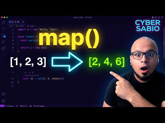 forEach está bien… pero map es OTRO NIVEL (JavaScript)