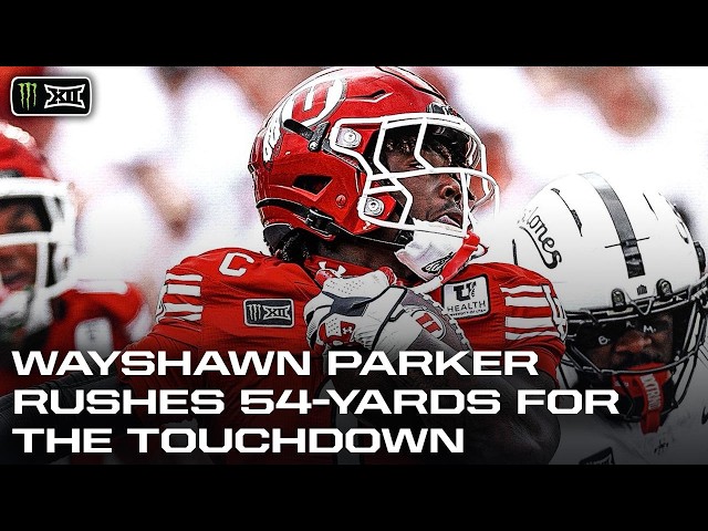Wayshawn Parker's Opening Play 54 Yard TD Run vs. Iowa State | 2026 Monster Energy Big 12 Football
