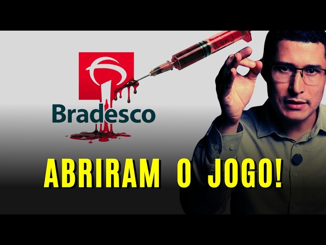 BBDC4 - Will Bradesco bleed more than expected? Vice CEO reveals all!