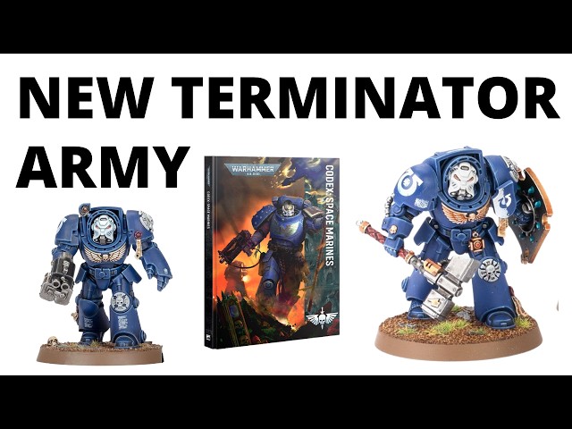 New Terminator Army Has Landed! Terminator Storm Force Review + Terminator in Codex Space Marines