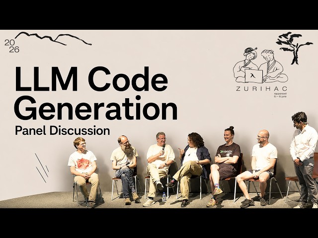 How Will LLMs Change Haskell, Programming and Open Source? | Panel Discussion | ZuriHac 2026