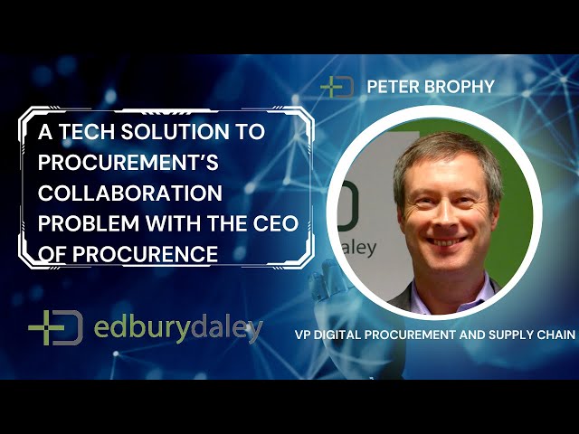 A tech solution to Procurement's collaboration problems