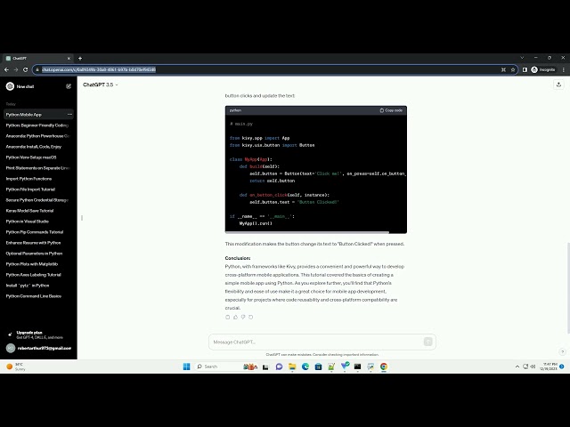 is python good for mobile apps