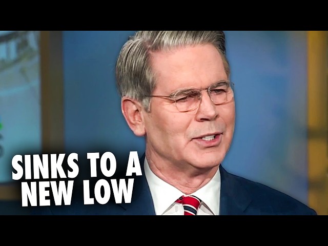 Scott Bessent Completely Embarrasses Himself While Carrying Water for Trump