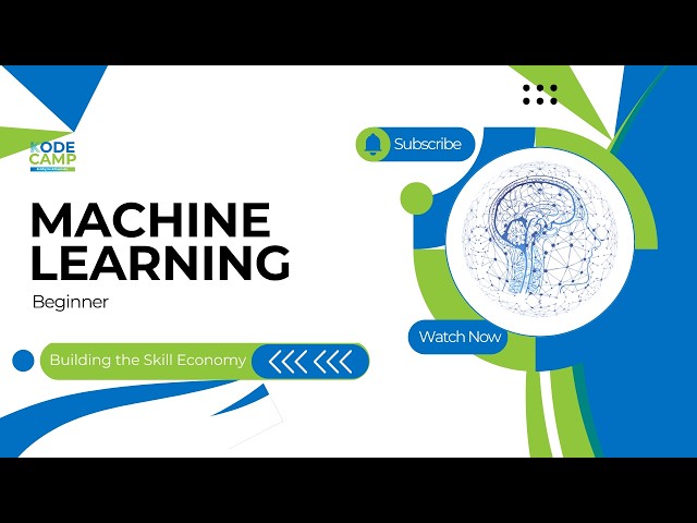 KodeCamp 6.0 Beginner Machine Learning Class 21 - Convolutional Neural Networks