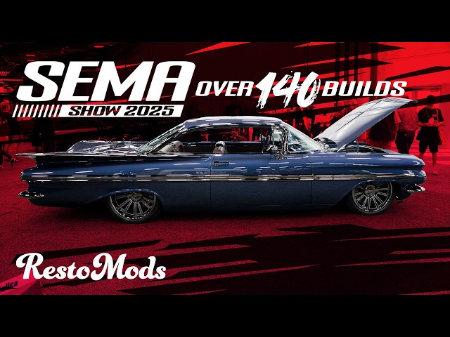 140+ RestoMods & Classic Cars at SEMA 2025