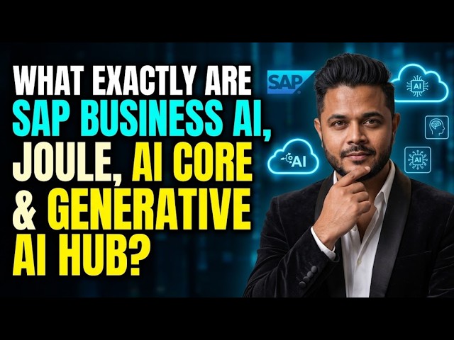 What Exactly Are SAP Business AI, Joule, AI Core & Generative AI Hub? | ZaranTech