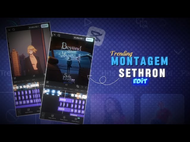  🔥 Trending Montagem Sethron Anime Edit Tutorial | CapCut Editing Tutorial 2026