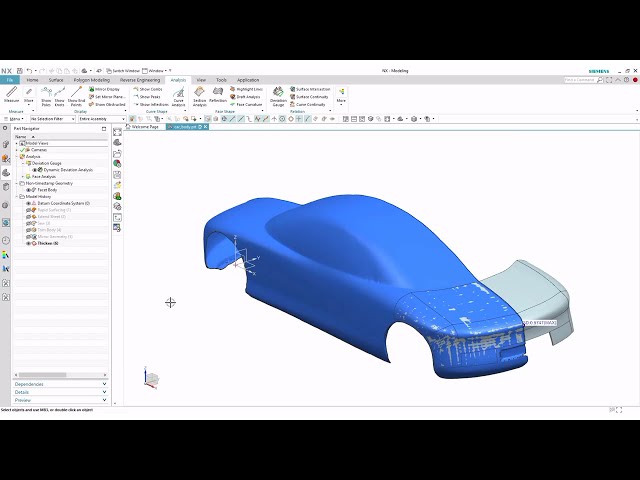 Nx reverse engineering