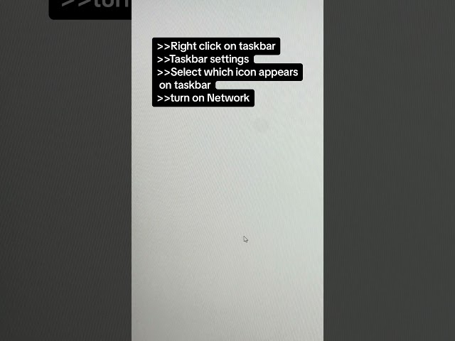 This is how to fix no WiFi on taskbar in your Windows PC! 🔧📶