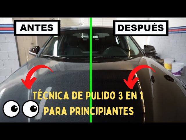 💪Como pulir un auto de manera rápida y eficiente👀