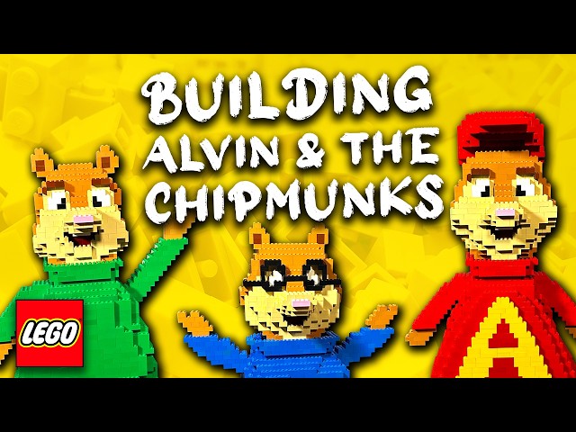 LEGO Building Alvin & The Chipmunks! MOC Masters - Episode 147