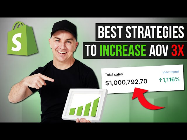 How To Increase AOV on your Shopify Ecommerce Store (4 Advanced Strategies)