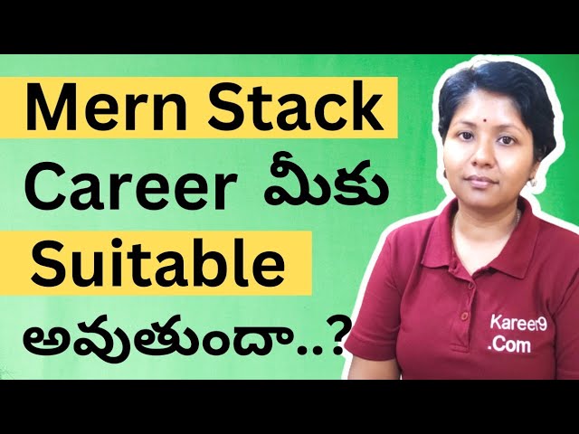 SALARY of Mern Stack Developer | Full Stack Developer in Telugu | @Pashams
