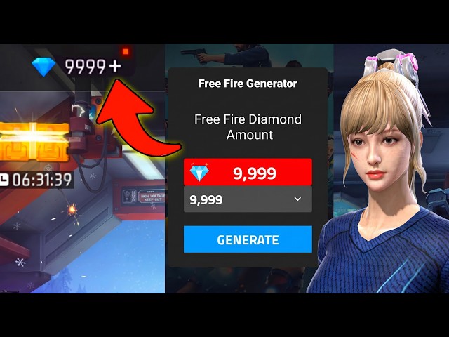 I Got Diamond 💎  Without Top-up ,Without Redeem Code ,Without Apps - Garena Free Fire