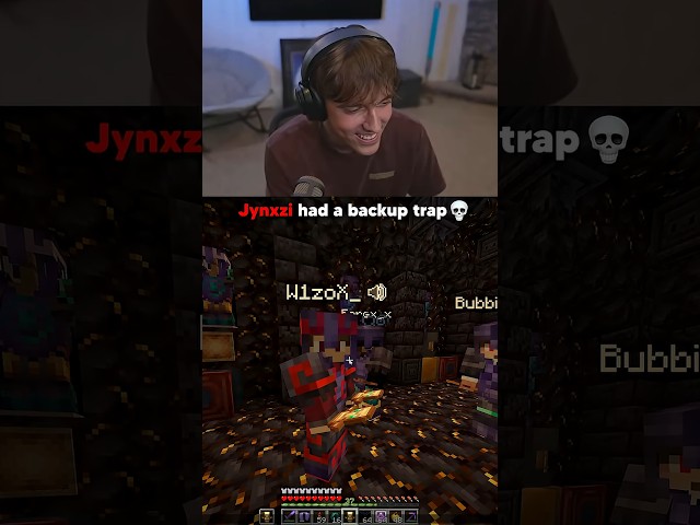Jynxzi had a backup trap 💀