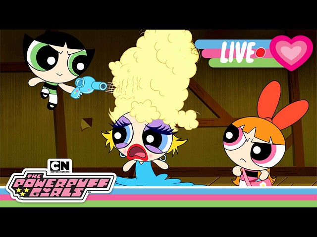 LIVE: EVERY Episode of Season 1  🏙️✨ |  Powerpuff Girls 2016 Reboot Marathon | Cartoon Network
