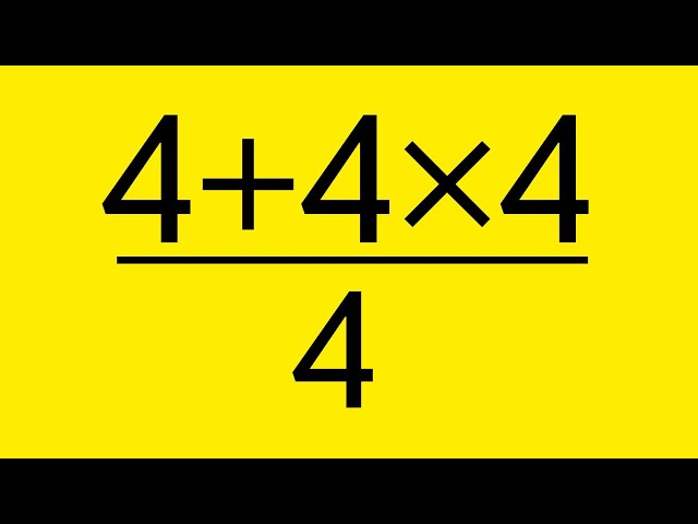 Try Solving This Pemdas Math Problem!