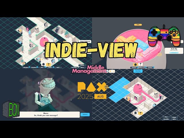 Middle Management Developer Indie-View - PAX Australia 2025