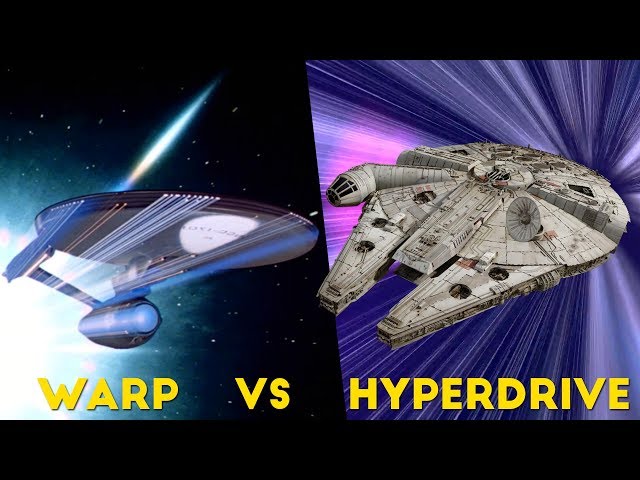 Is Star Wars Hyperdrive Faster than Warp Speed?