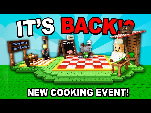 OLD COOKING EVENT IS BACK!? (New Update) | Grow a Garden Roblox