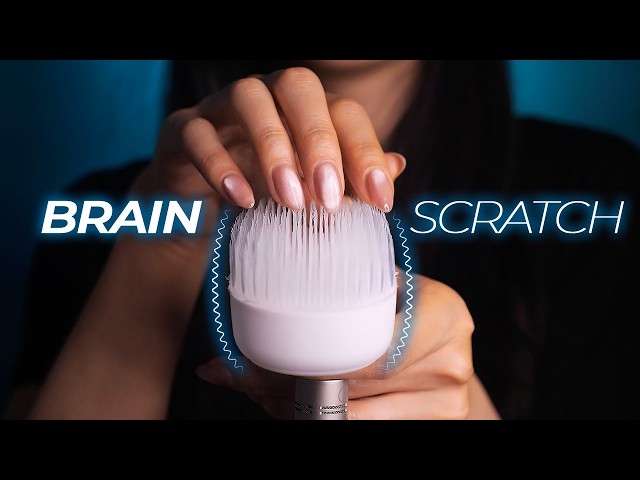 ASMR Slow Brain Scratching for Maximum Relaxation with 3D Brain Penetration (No Talking)