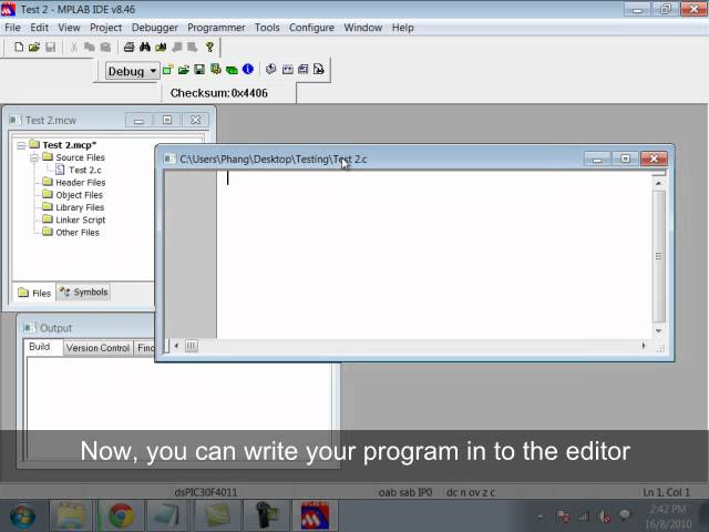 How to program dsPIC30F with MPLAB IDE