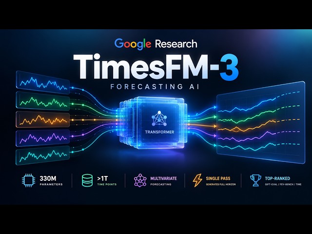 TimesFM 3 — Google Just Built an AI That Predicts the Future