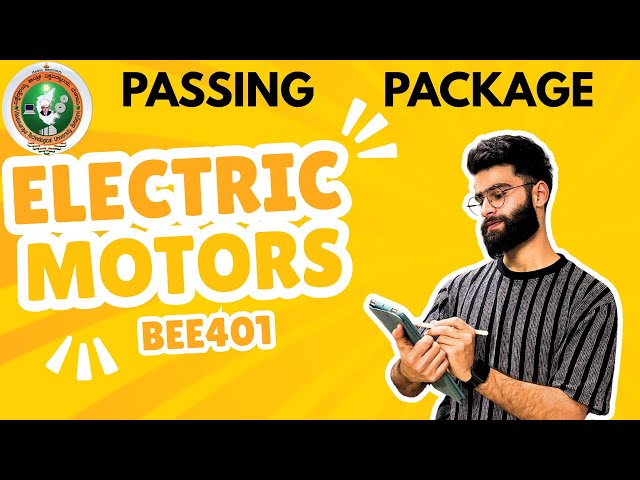 Electric Motors Vtu Important Questions | BEE401