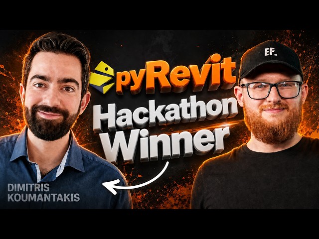 The Journey of pyRevit Challenge Hackathon Winner [pyRevit Podcast #12]