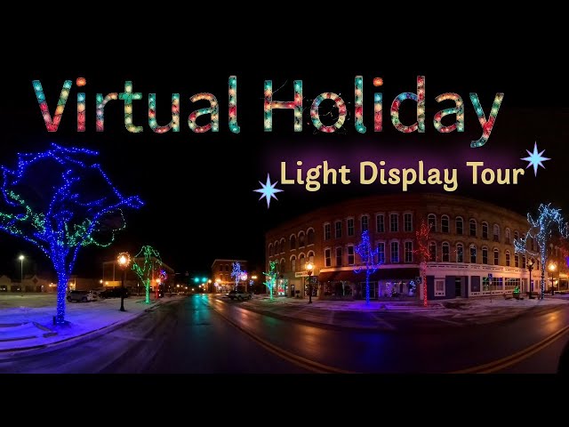 Christmas Light Tour by Bicycle | Winter Riding Vlog