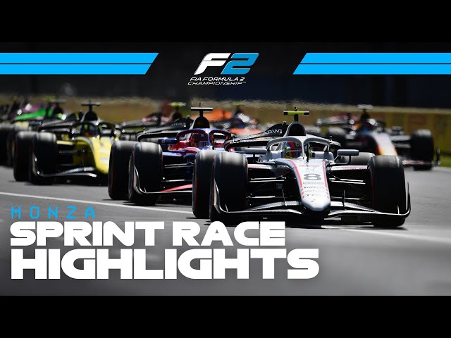 F2 Sprint Race Highlights | 2025 Italian Grand Prix