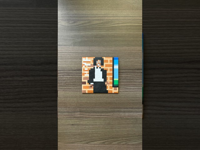 Michael Jackson OFF THE WALL, as few pixels as possible #michaeljackson #pappasparlorcustom #ppasfew
