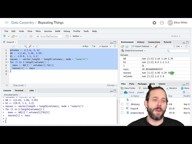 Introduction to Repeating Things in R: Looping Over Multiple Objects