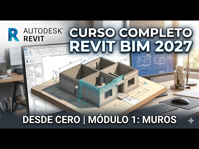 Curso de Revit 2027 BIM desde Cero | Módulo 1