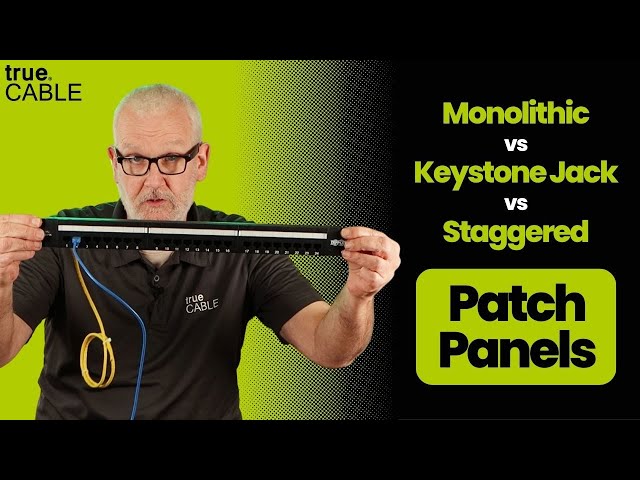 Which One is Best For You: Monolithic vs Keystone Jack vs Staggered Patch Panels