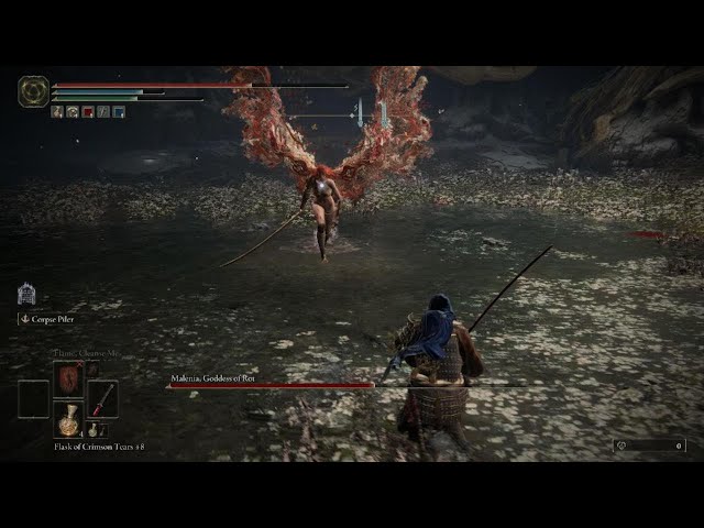 Corpse Piler Vs Waterfowl Dance - Elden Ring Malenia Battle