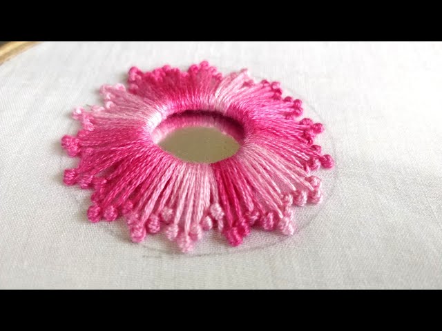 Mirror Work Embroidery (Hand Embroidery Work)