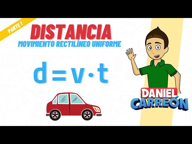How to calculate distance PART 1 Super easy - beginners - Uniform rectilinear motion