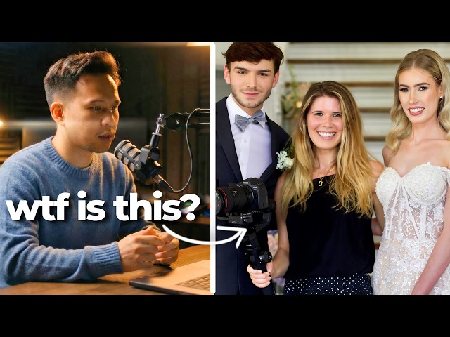 Alexander Ma reacts to wedding filmmaker's edit live