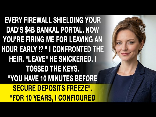 My Boss Fired Me for Leaving Early—Then I Locked Them Out of Their $4B Banking System