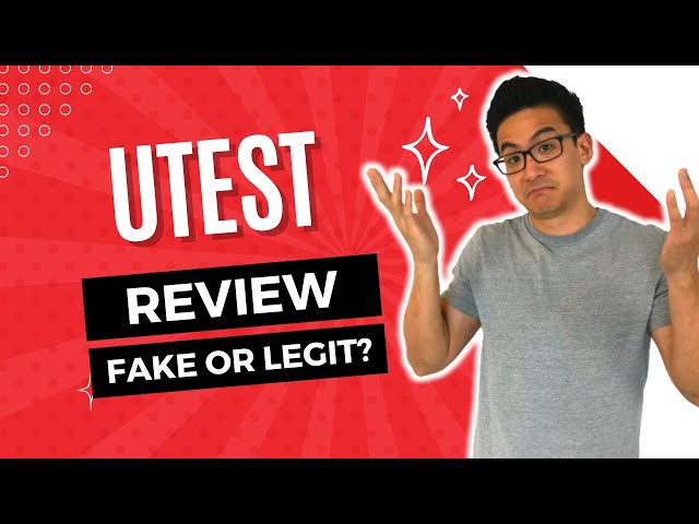 uTest Review - Is This Legit & How Much Can You Really Make Testing Software Online? (Must Watch)...