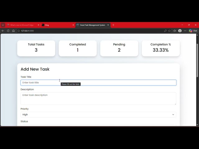 Smart Task Management System 