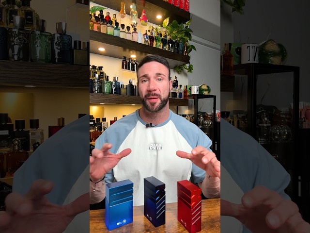 Trying the 3 NEW bmw fragrances 👀 #cologne