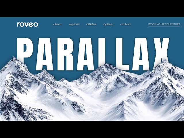 Elementor Parallax Effect Tutorial (No Code)