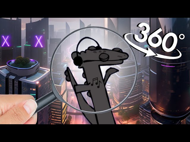 Find Toothless Dancing meme in the City in 360° Video | VR / 4K