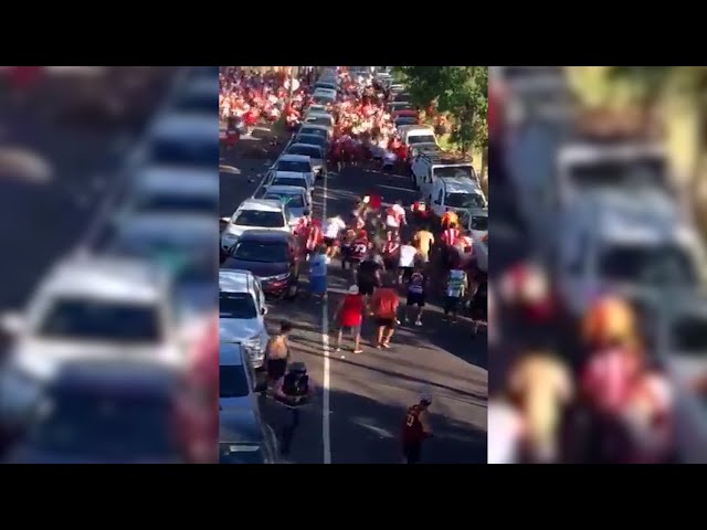 Indagan a los barras detenidos de River